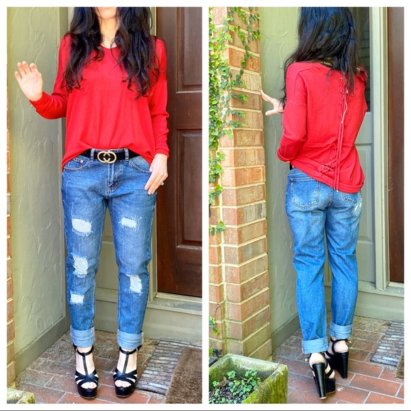 ✨LAST ONE✨BOYFRIEND BEST FITTING JEANS - Picture 3 of 8